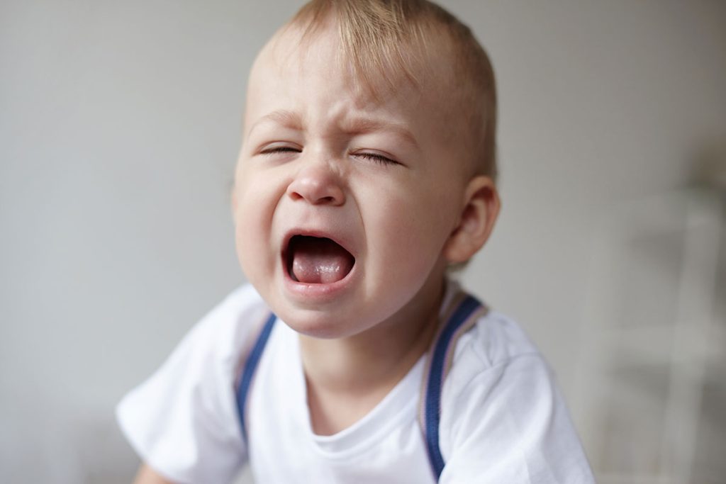 Niño llorando