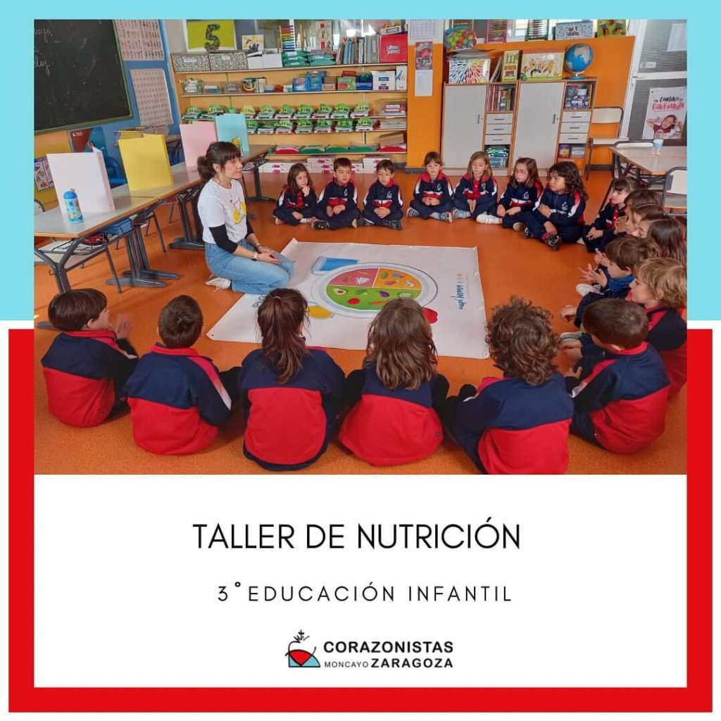 Taller de nutrición Colegio Corazonistas Zaragoza